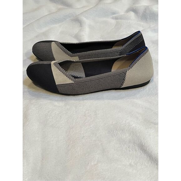 Rothy’s Round Toe Flats Buffalo Check Size 10.5 - Picture 4 of 11